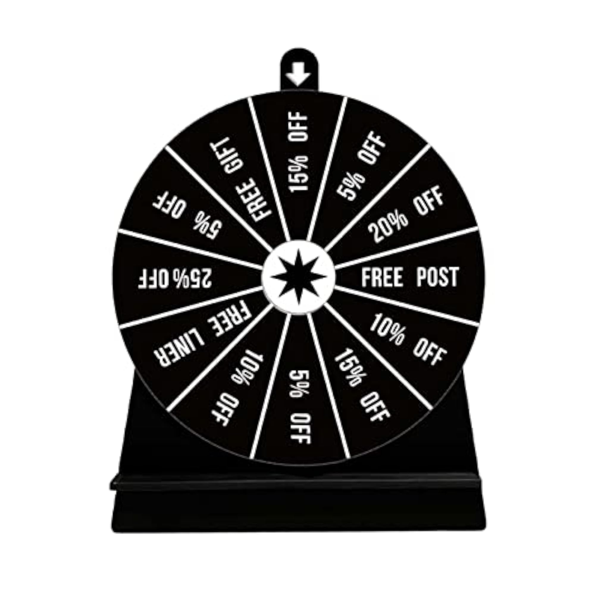 Turntable Drinking Wheel Fortune Game Tabletop